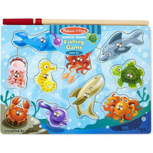 Load image into Gallery viewer, Melissa and Doug Wooden Magnetic Fishing Puzzle