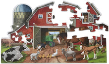 Load image into Gallery viewer, Melissa and Doug 32 Piece Floor Puzzle - Busy Barnyard