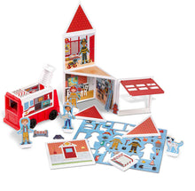 Load image into Gallery viewer, Melissa and Doug Magnetivity Building Set - Fire Station