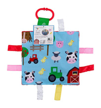 Load image into Gallery viewer, Baby Jack Crinkle Square and Teething Lovey (8x8) - Multiple Options Available