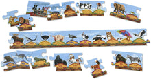 Load image into Gallery viewer, Melissa and Doug 24 Piece Floor Puzzle - Alphabet Train