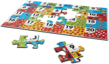Load image into Gallery viewer, Melissa and Doug 24 Piece Floor Puzzle - Farm Numbers