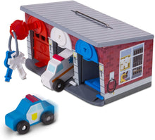 Load image into Gallery viewer, Melissa and Doug Keys and Cars Rescue Garage