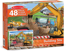 Load image into Gallery viewer, Melissa and Doug 48 Piece Floor Puzzle - Construction