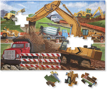Load image into Gallery viewer, Melissa and Doug 48 Piece Floor Puzzle - Construction