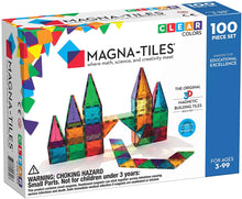 Load image into Gallery viewer, Magna Tiles Clear 100 Piece Set