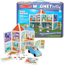 Load image into Gallery viewer, Melissa and Doug Magnetivity Building Set - Our House