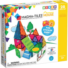 Load image into Gallery viewer, Magna Tiles Clear 28 Piece House Set