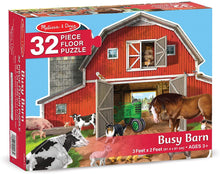 Load image into Gallery viewer, Melissa and Doug 32 Piece Floor Puzzle - Busy Barnyard
