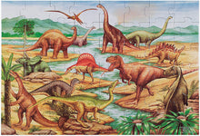 Load image into Gallery viewer, Melissa and Doug 48 Piece Floor Puzzle - Dinosaurs