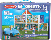 Load image into Gallery viewer, Melissa and Doug Magnetivity Building Set - Our House