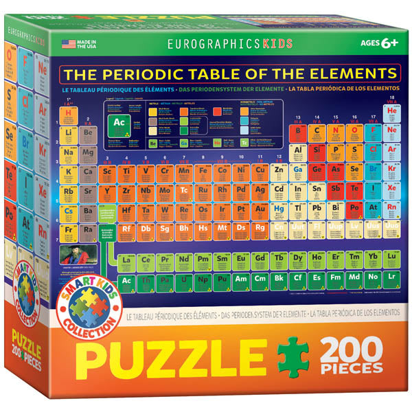 Eurographics 200 Piece Jigsaw Puzzle - The Periodic Table