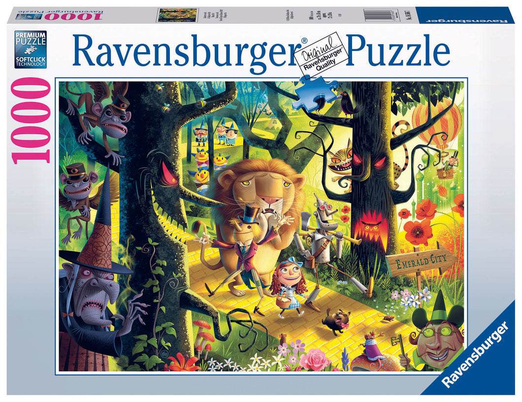 Ravensburger 1000 Piece Jigsaw Puzzle - Lions, Tigers, and Bears