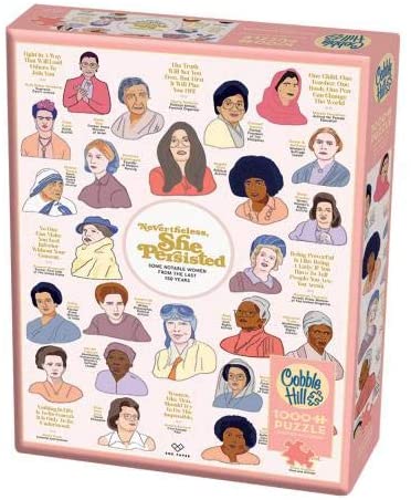 Cobble Hill 1000 Piece Jigsaw Puzzle - Nevertheless She Persisted