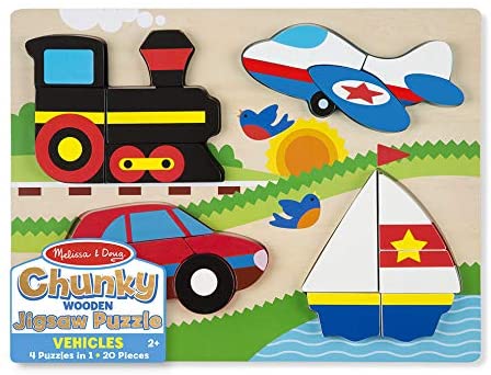Melissa & Doug® Vehicle Puzzles in a Box, 4 ct / 12 pc - Jay C Food Stores Melissa & Doug® Vehicle Puzzles in a Box, 4 ct / 12 pc - Jay C Food Stores