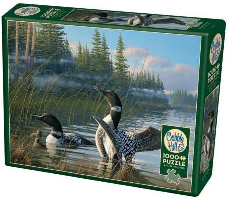 Cobble Hill 1000 Piece Jigsaw Puzzle - Common Loons
