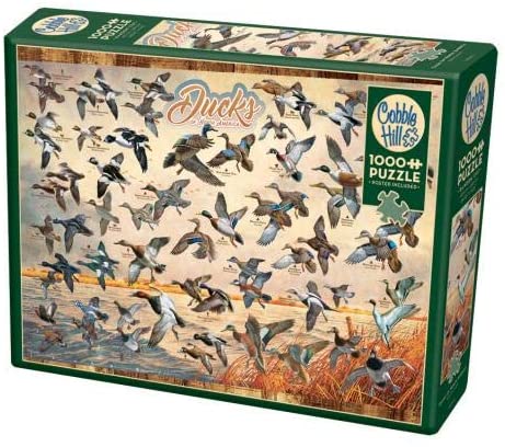 Cobble Hill 1000 Piece Jigsaw Puzzle - Ducks of North America