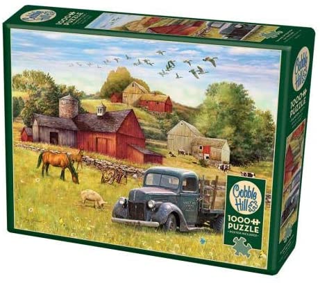 Cobble Hill 1000 Piece Jigsaw Puzzle - Summer Afternoon on the Farm
