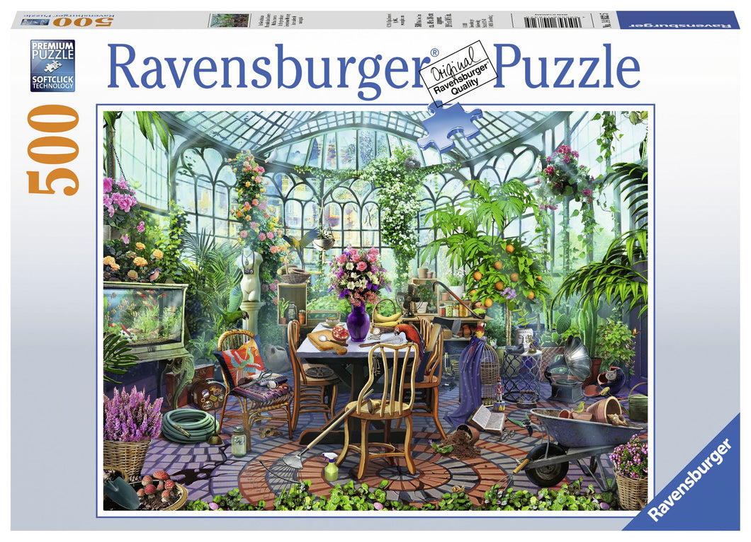 Ravensburger 500 Piece Jigsaw Puzzle - In The Greenhouse