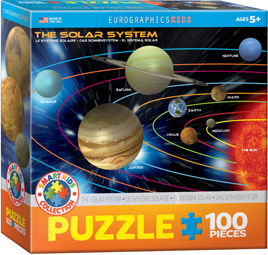 Eurographics 100 Piece Jigsaw Puzzle - The Solar System