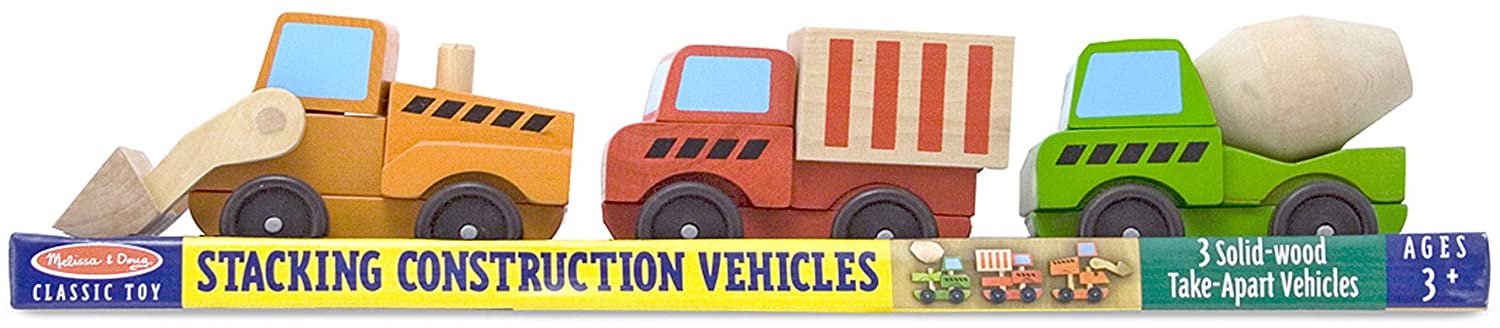 Melissa and Doug Stacking Construction Vehicles Kinderladen