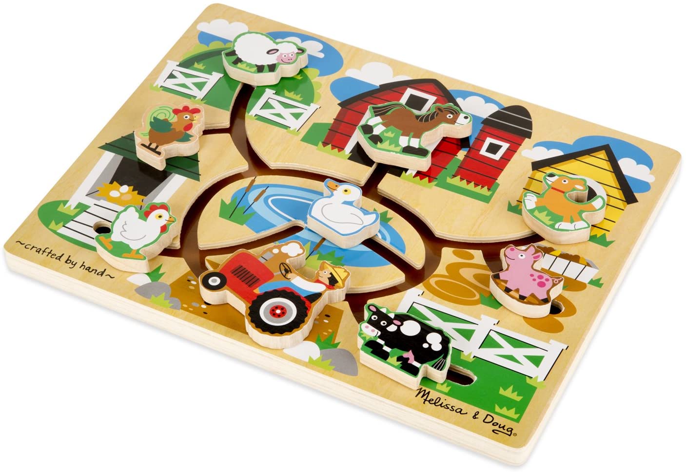 Melissa and Doug Farm Maze Puzzle – Kinderladen