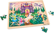 Load image into Gallery viewer, Melissa and Doug 48 Piece Wooden Tray Jigsaw Puzzle - Fairy Fantasy
