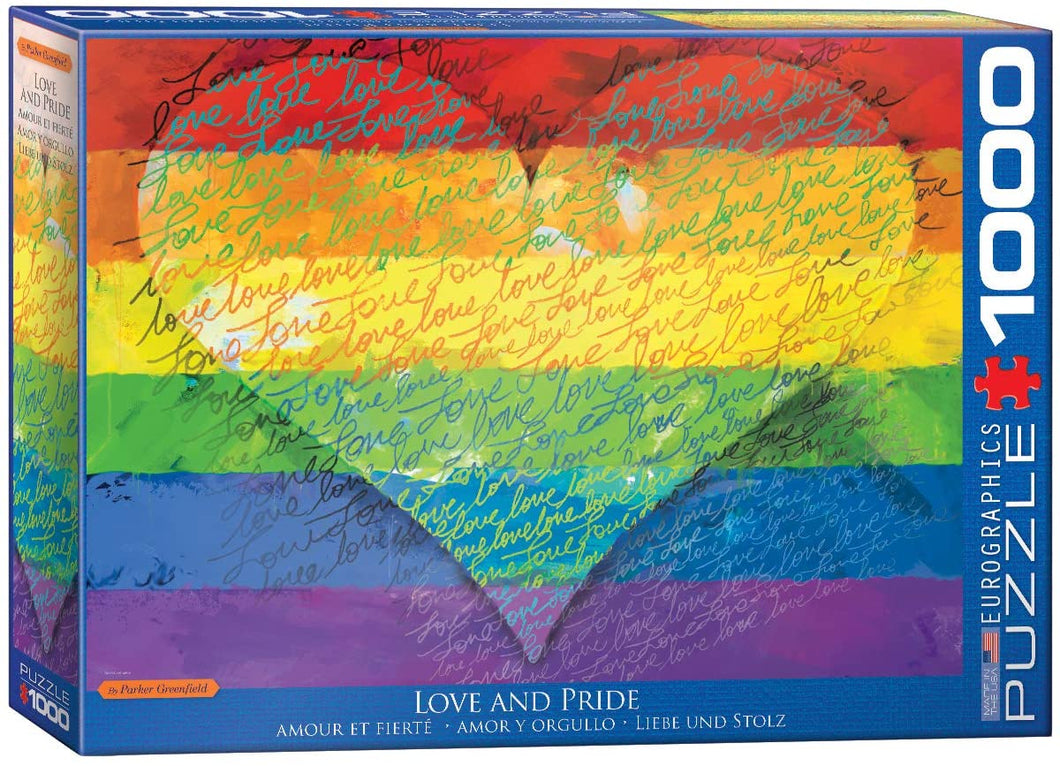 Eurographics 1000 Piece Jigsaw Puzzle - Love and Pride