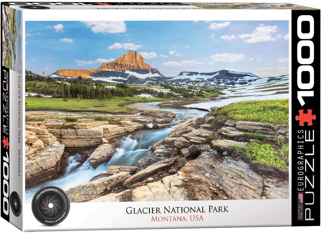 Eurographics 1000 Piece Jigsaw Puzzle - Glacier National Park