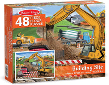 Load image into Gallery viewer, Melissa and Doug 48 Piece Floor Puzzle - Construction

