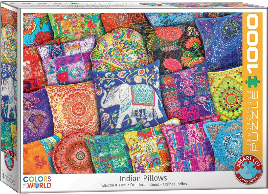 Eurographics 1000 Piece Jigsaw Puzzle - Indian Pillows