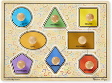 Load image into Gallery viewer, Melissa and Doug Jumbo Knob Puzzle - Shapes
