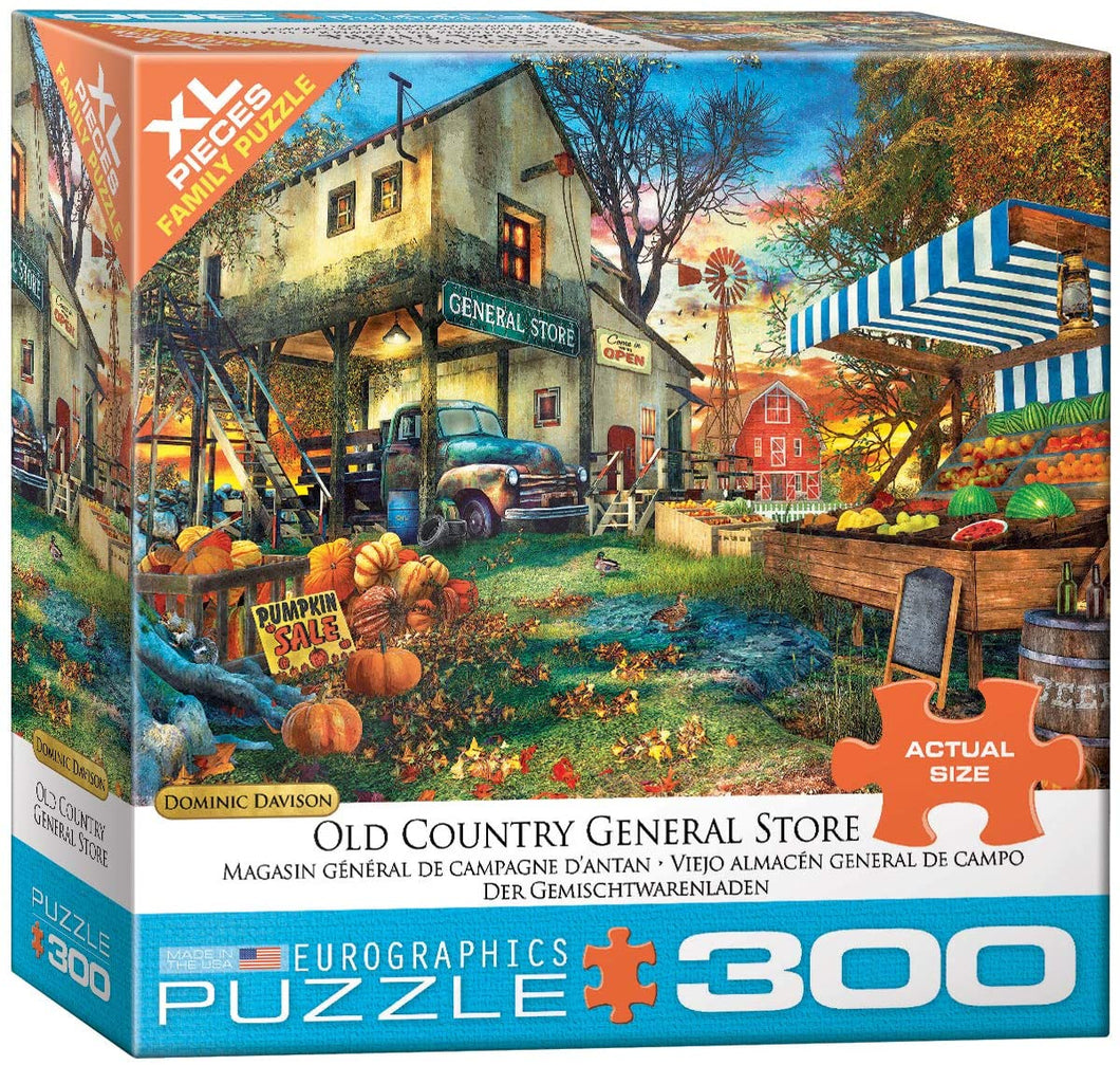 Eurographics 300 Extra Large Piece Jigsaw Puzzle - Old Country General Store