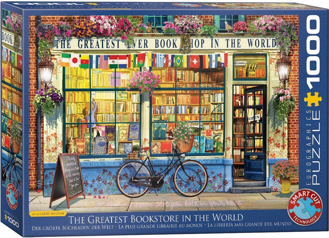 Eurographics 1000 Piece Jigsaw Puzzle - The Greatest Bookstore in the World