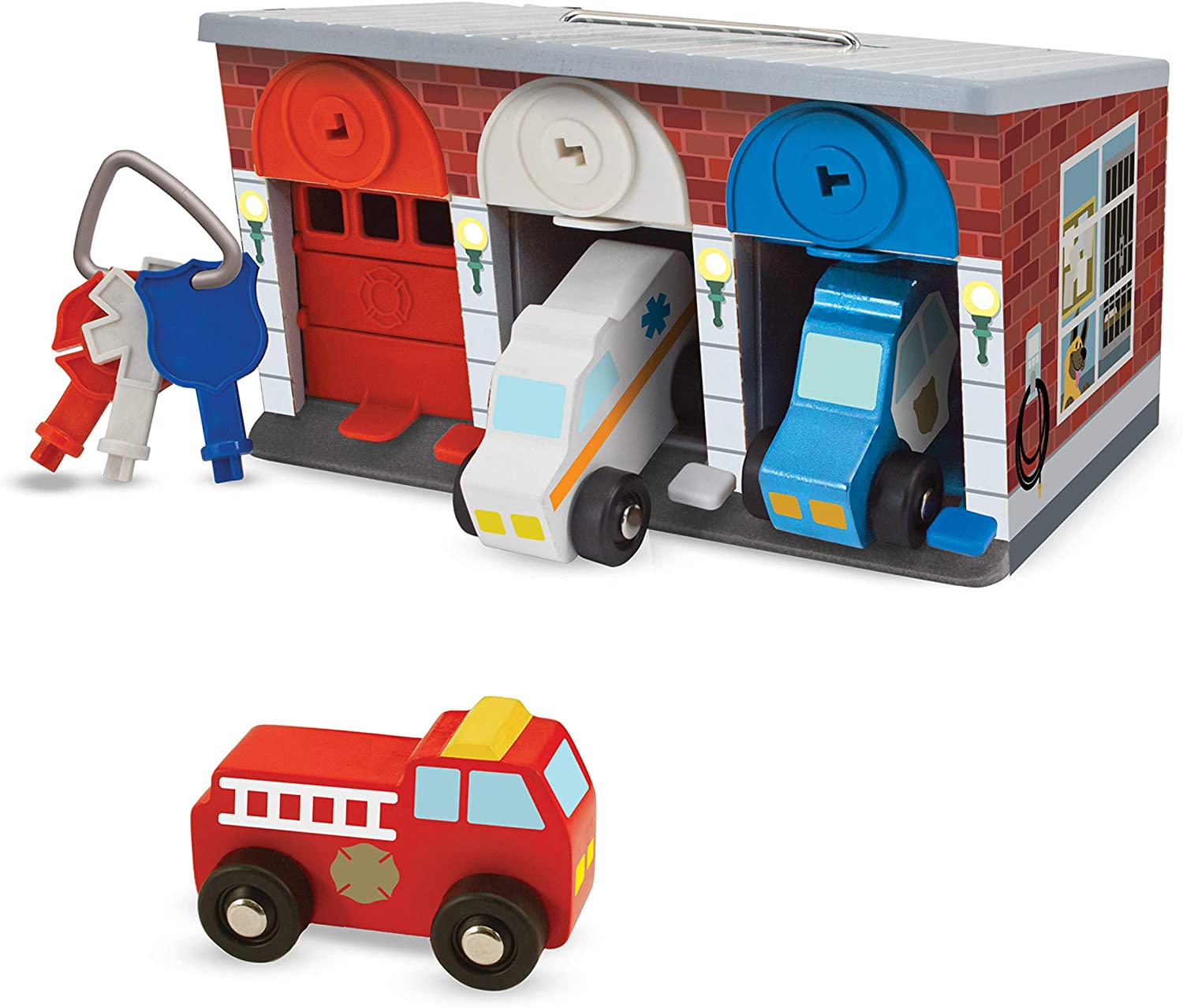 Melissa and Doug Keys and Cars Rescue Garage – Kinderladen