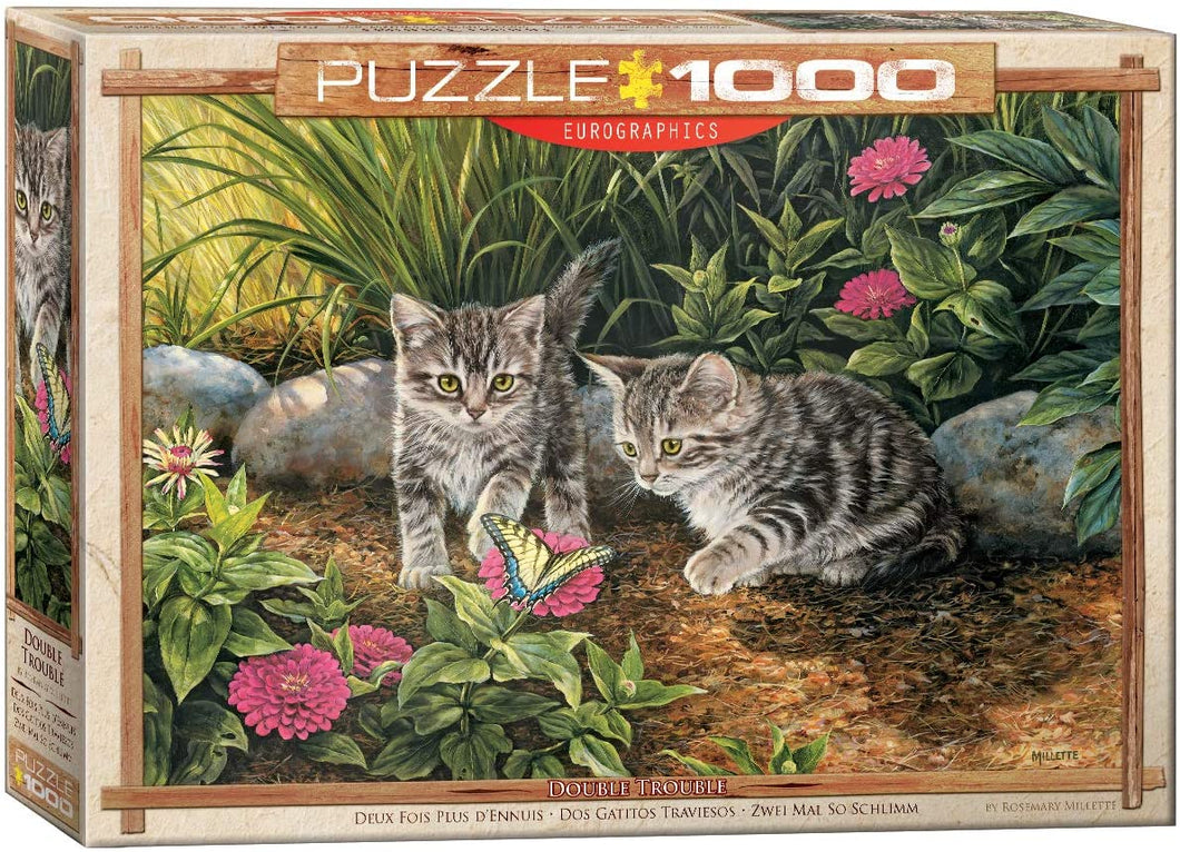 Eurographics 1000 Piece Jigsaw Puzzle - Double Trouble
