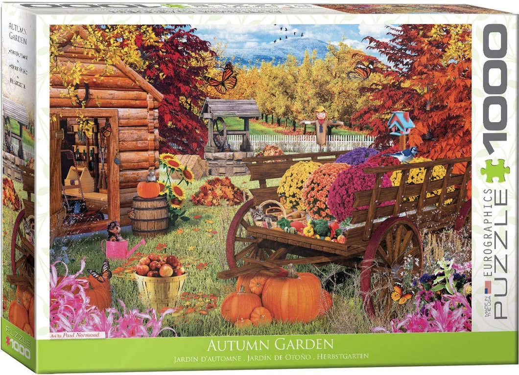 Eurographics 1000 Piece Jigsaw Puzzle - Autumn Garden