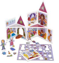 Load image into Gallery viewer, Melissa and Doug Magnetivity Building Set - Medieval Castle
