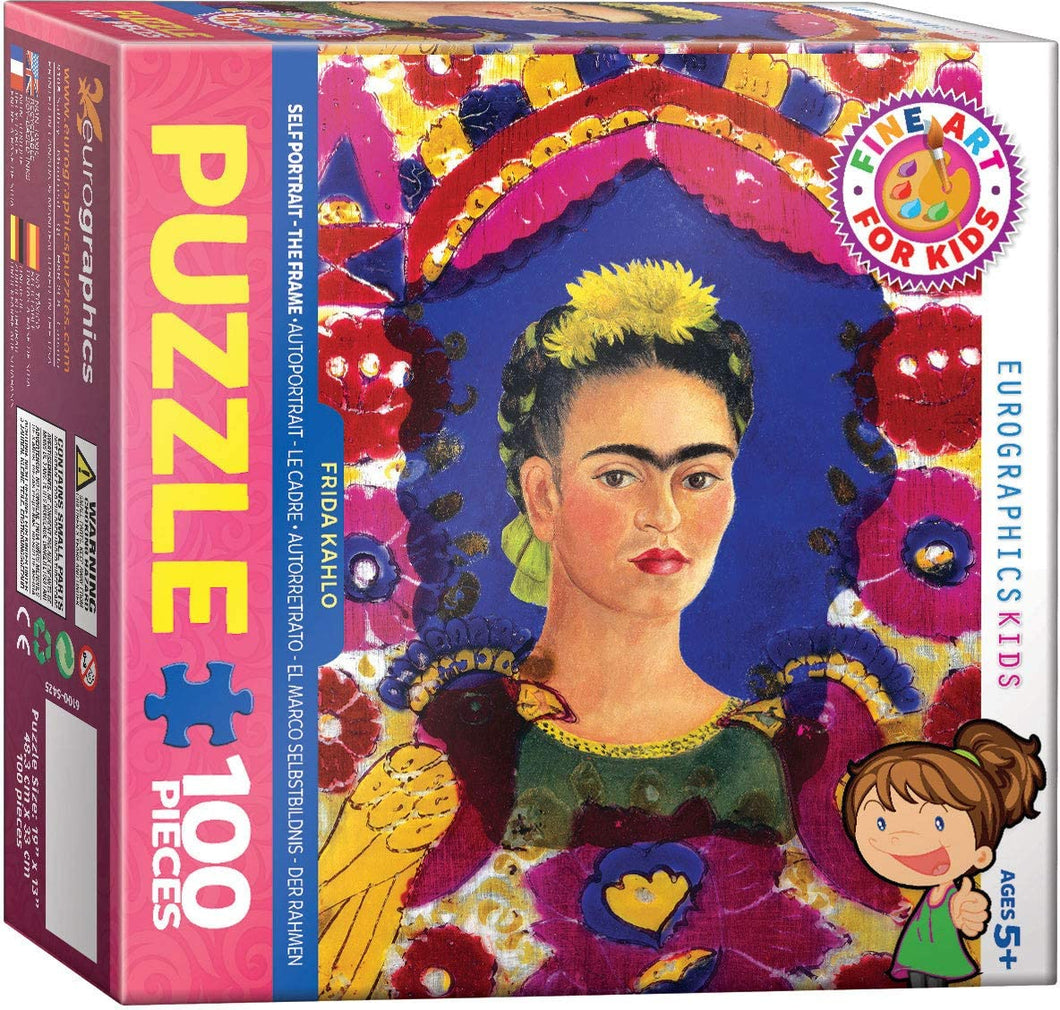 Eurographics 100 Piece Jigsaw Puzzle - Frida Kahlo