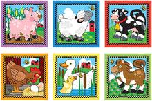 Load image into Gallery viewer, Melissa and Doug 24 Piece Farm Cube Puzzle
