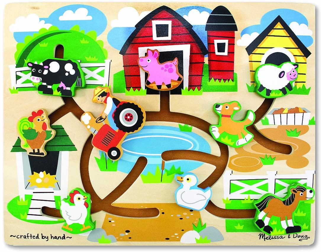 Melissa and Doug Farm Maze Puzzle – Kinderladen Melissa and Doug Farm Maze Puzzle – Kinderladen