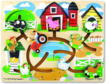 Load image into Gallery viewer, Melissa and Doug Farm Maze Puzzle
