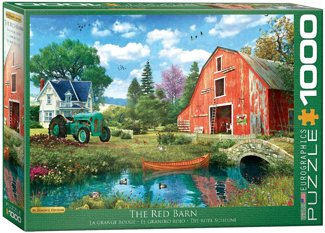 Eurographics 1000 Piece Jigsaw Puzzle - The Red Barn