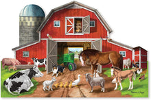 Load image into Gallery viewer, Melissa and Doug 32 Piece Floor Puzzle - Busy Barnyard
