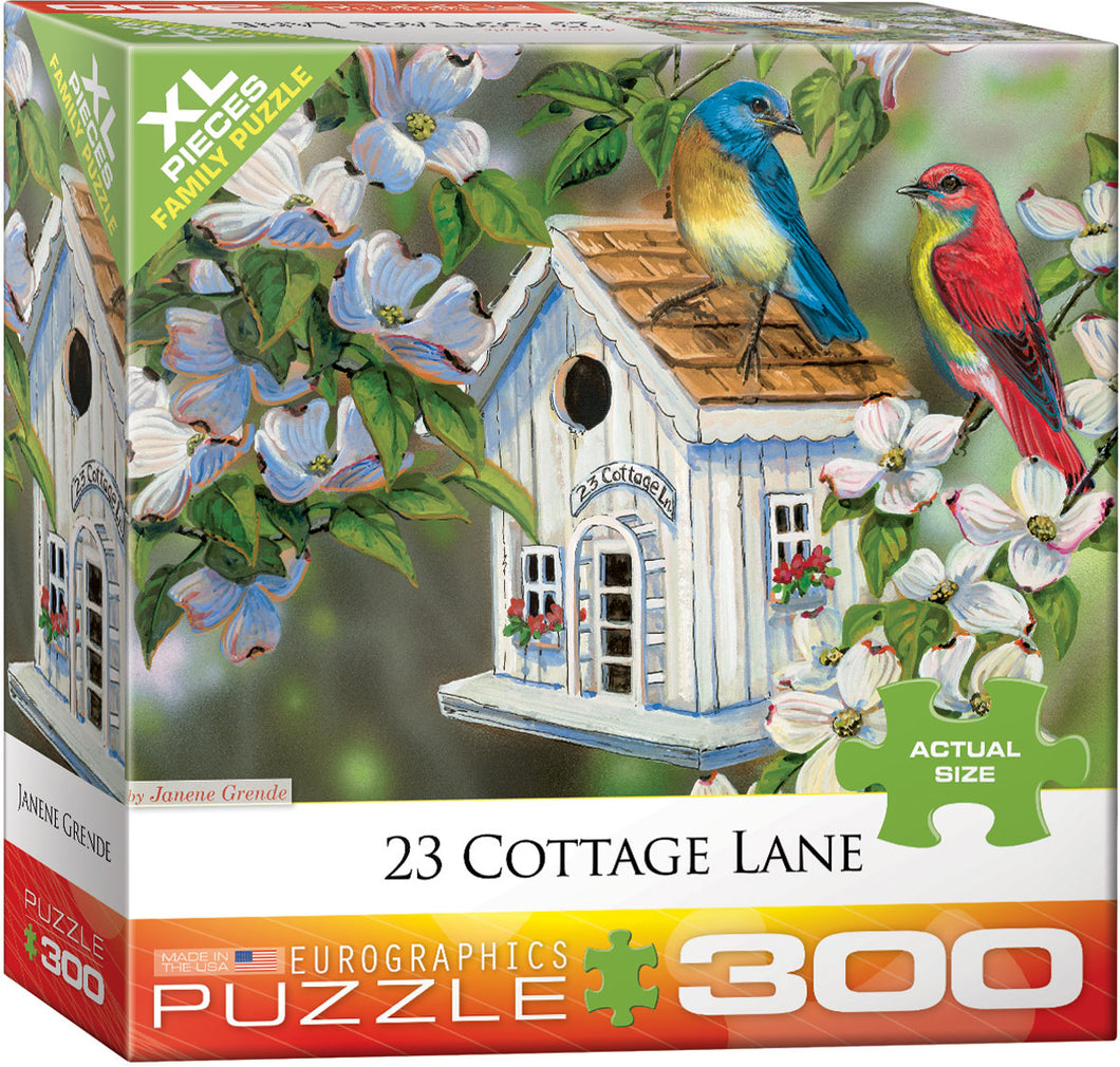 Eurographics 300 Extra Large Piece Jigsaw Puzzle - 23 Cottage Lane