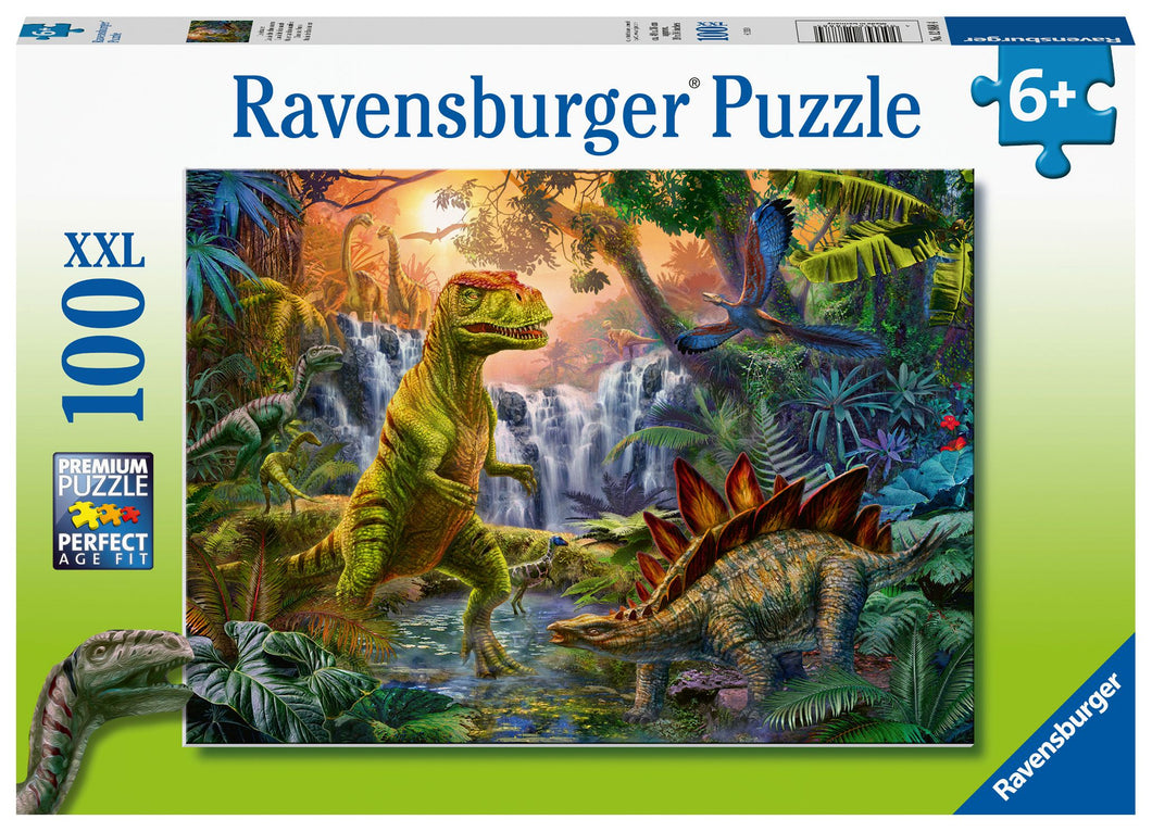 Ravensburger 100 Piece Jigsaw Puzzle - Dinosaur Oasis