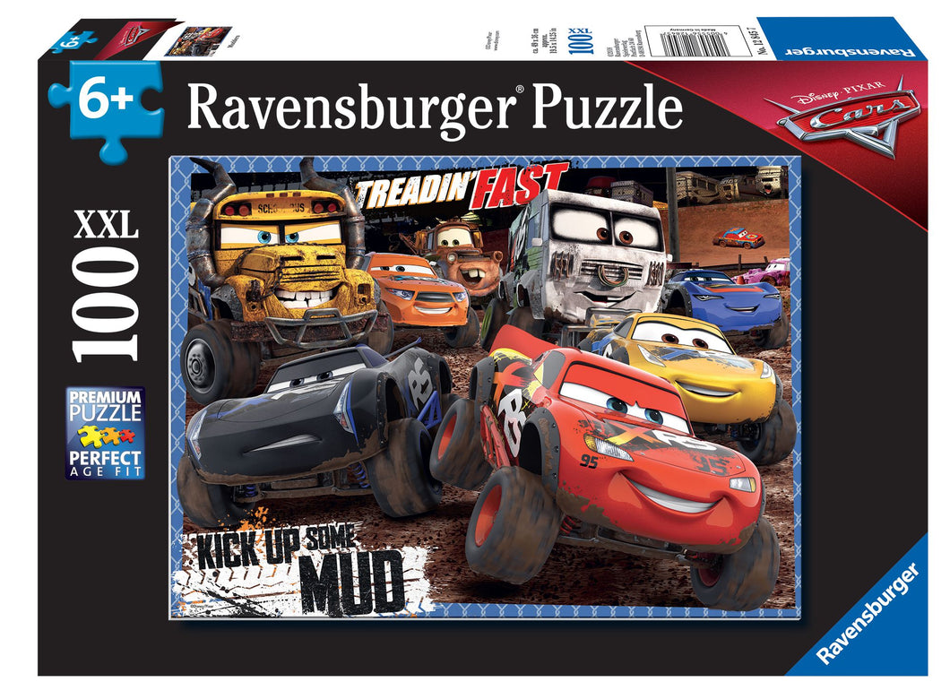 Ravensburger 100 Piece Jigsaw Puzzle - Cars 3 Tough Mudders