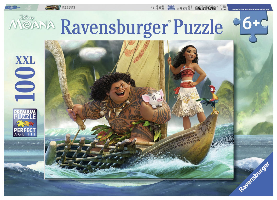 Ravensburger 100 Piece Jigsaw Puzzle - Moana and Maui