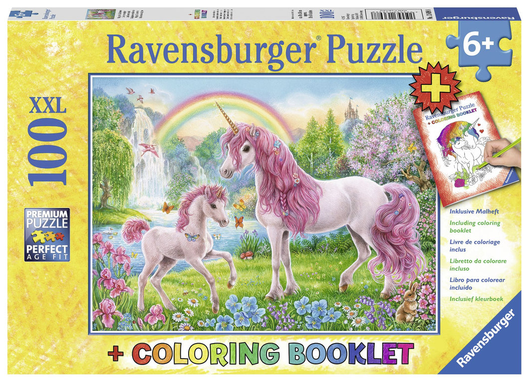 Ravensburger 100 Piece Jigsaw Puzzle - Magical Unicorns