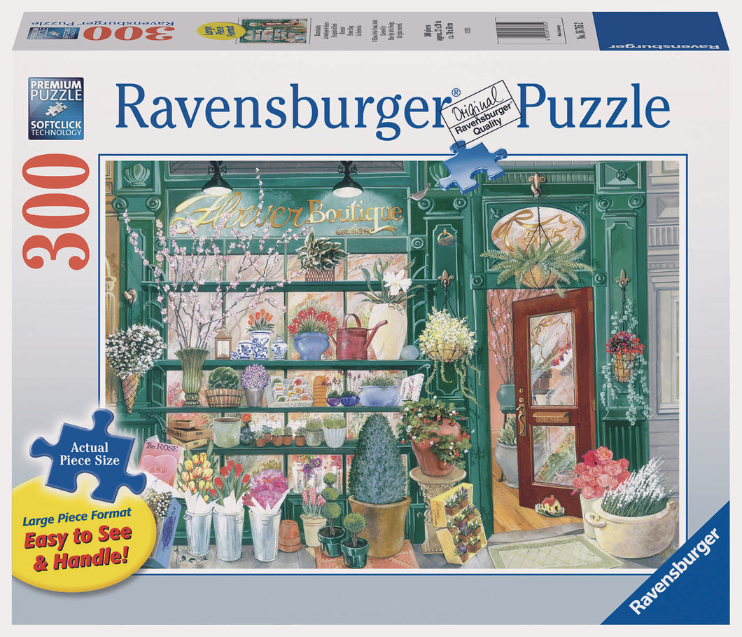 Ravensburger 300 Large Piece Jigsaw Puzzle - The Flower Shop